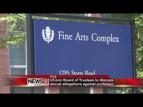 UConn trustees discuss accused professor