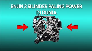 Enjin 3 Silinder Paling Power Di Dunia - 600HP