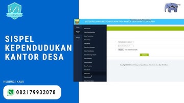 Source Code Sispel Kependudukan Kantor Desa Berbasis Web