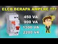 CARA MENENTUKAN AMPERE ELCB UNTUK INSTALASI RUMAH