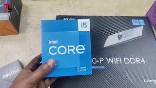 intel Core i5 13500 MSI PRO B760 P WIFI DDR4 PC Build with Corsair 4000D AirFlow | Tech Land