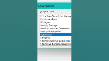 Learn how to Calculate Correlation and Regression in Microsoft Excel! | The Excellers