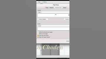 How to 🤷‍♀️insert header😄 and footer 👣in Excel quickly✅️ #shorts