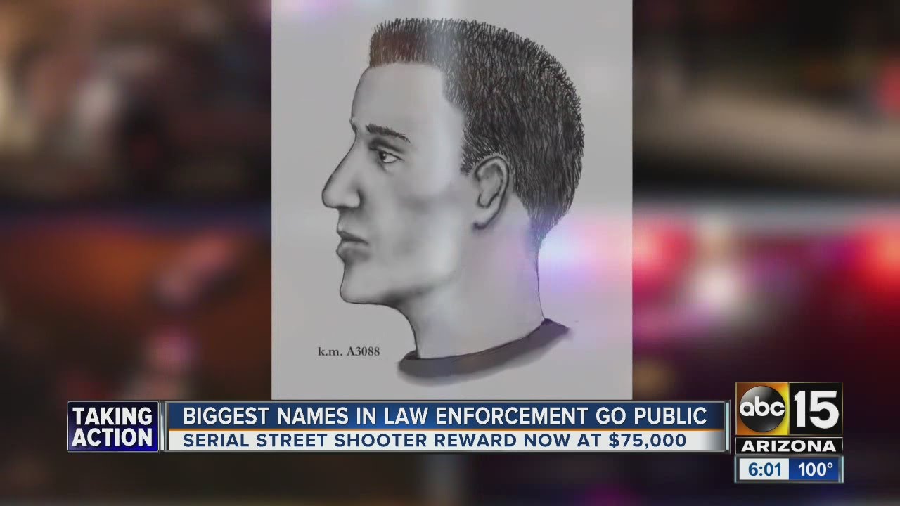 Reward for information in Phoenix serial shooter case raised to $75,000 ...