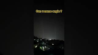 name the angle made between search lights#angle#maths#puzzle