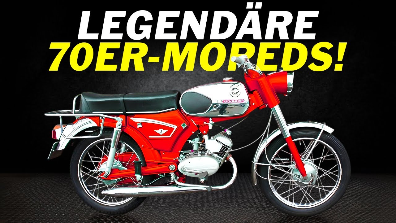Ikonen der 70er – Die Mopeds, die unsere wildesten Jahre prägten!