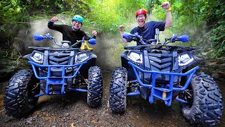 MAIN ATV JALUR TERPANJANG! LEWAT HUTAN, SUNGAI, BUKIT!!