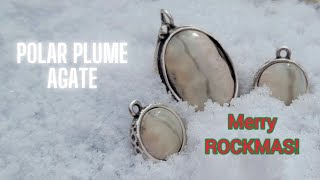 A Wintery Gemstone Made Into a Jewelry Set | 1st Week of Rockmas Giveaway! by Rockhounding Life 1,189 views 5 months ago 10 minutes, 40 seconds