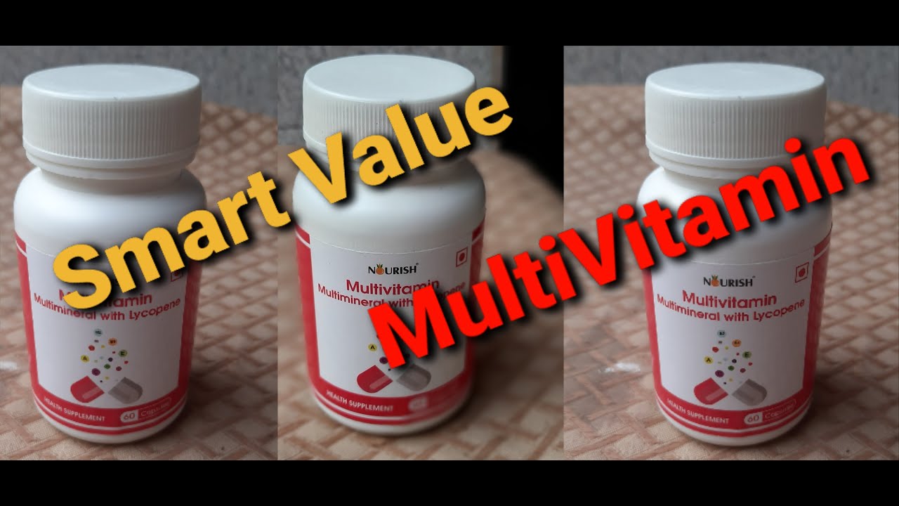 Smart Value Multivitamin And Multimineral With Lycopene | Smart Value ...