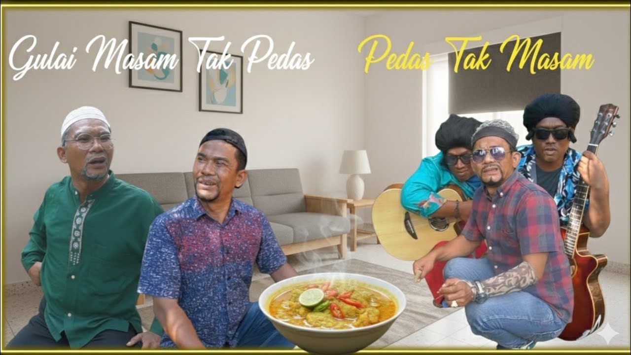 GULAI MASAM TAK PEDAS, PEDAS TAK MASAM