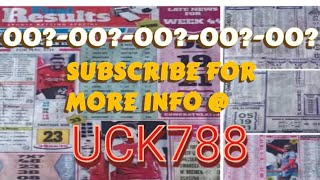 Week 47 2024 UK Football Pools Betting Tips Extra Corner video @UCK788