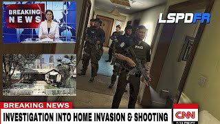 [NO COMMENTARY] FRANKLIN CLINTON's HOUSE ROBBED😱🔥 ||🔥 GTA 5 Lspdfr Mod||