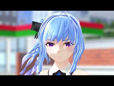 【MMD アズレン】横断歩道で叫ぶセントルイスを叫びながら撥ねるシリアス