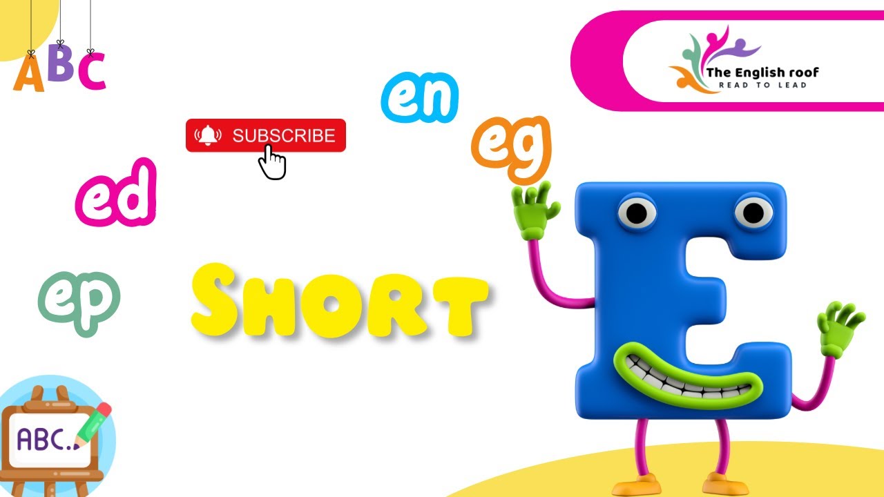 تعليم صوت Short E للأطفال 👶🎵 | Learn Short E Sound for Kids | Phonics Lesson