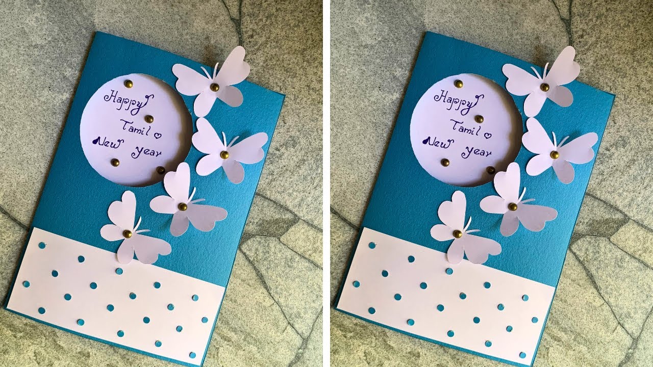 Happy Tamil New Year Card Making DIY New Year Card Ideas Easy And happy-tamil-new-year-card-making-diy-new-year-card-ideas-easy-and