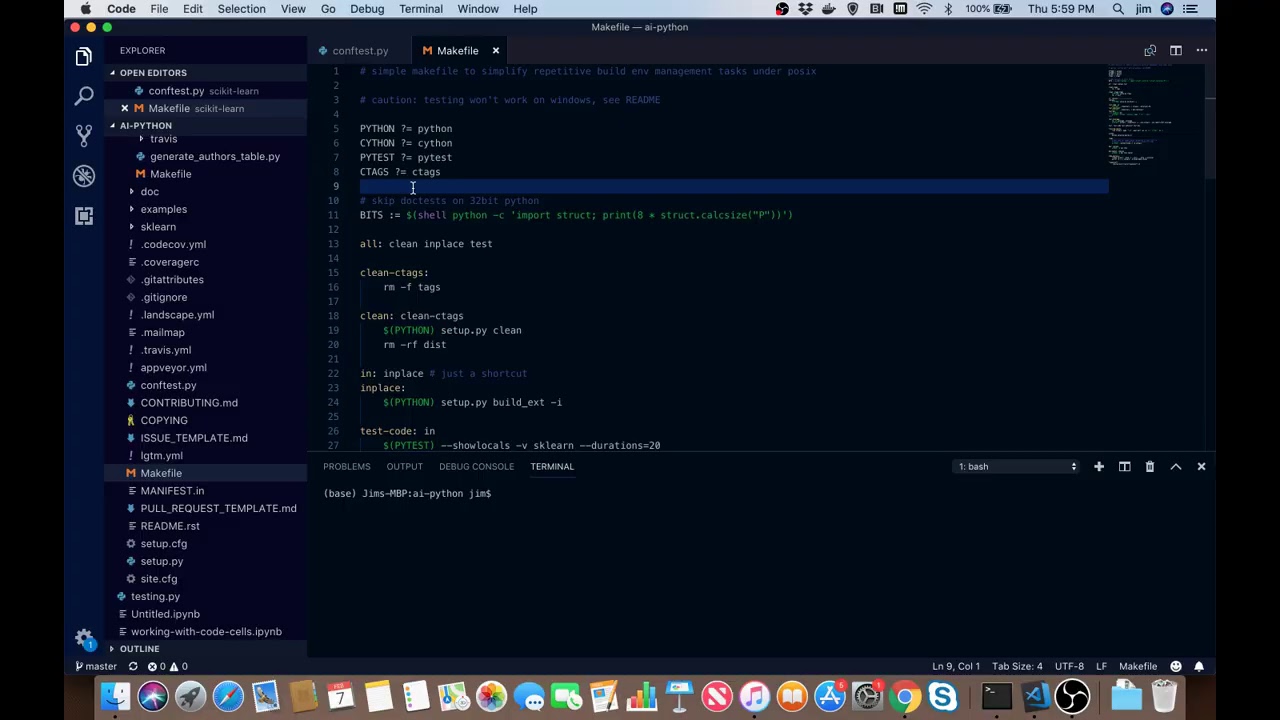 DESKTOP SCREEN SHARE - just doing some python homework and listening to ...