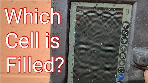 Scanning CMU wall with GPR | ground penetrating radar | concrete construction |