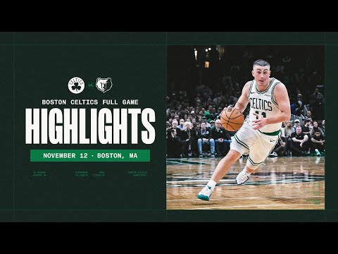 Boston Celtics secure the win over Memphis Grizzlies 131-95 | Extended Highlights