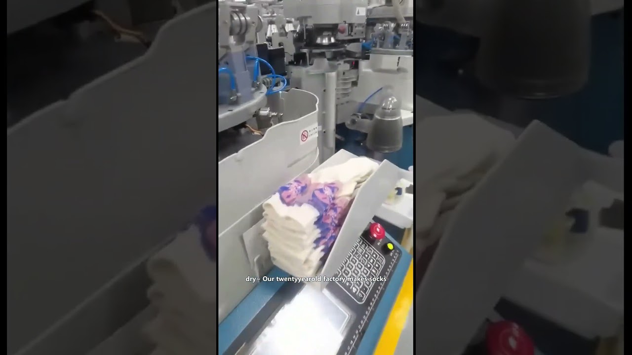 Sock factory has strong strength, high output, good quality and guarantee