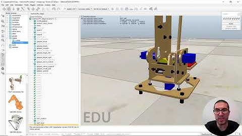 meArm Robot Axis Control (Step 2) | CoppeliaSim (V-REP)