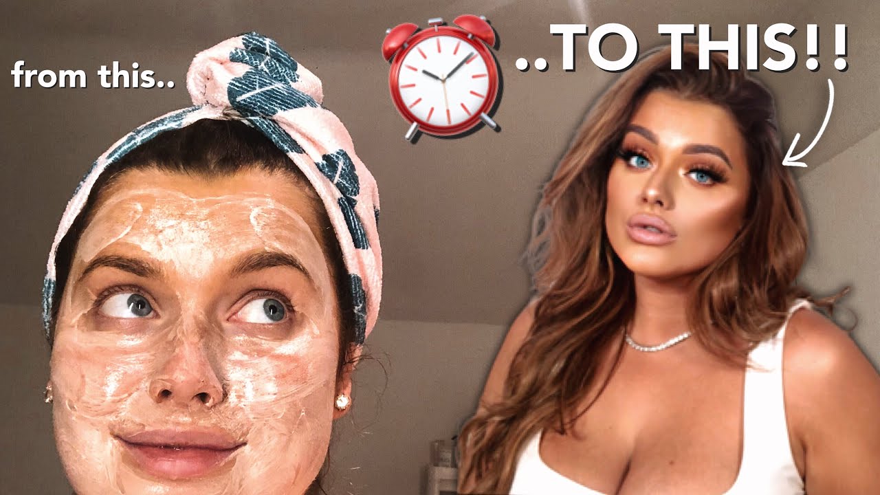 LITERALLY A 0-100 24hr TRANSFORMATION FOR A NIGHT OUT!!! *wow I’m a catfish* | Rachel Leary