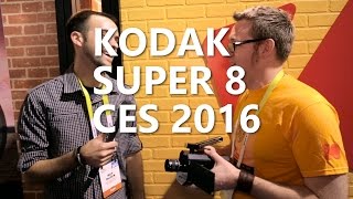 A blast from the past with the Kodak Super 8 FILM Recorder - CES 2016