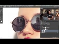 How to Add a Reflection to Sunglasses in Photoshop