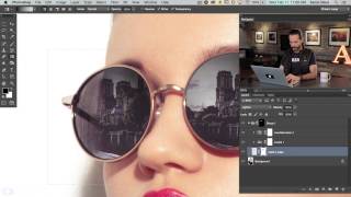 How to Add a Reflection to Sunglasses in Photoshop screenshot 5