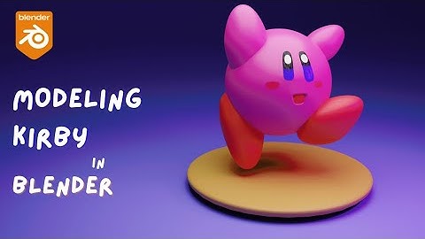 #Kirby #Blender #Modeling #Tutorial Kirby Modeling in Blender 3.3 Easy: Part 1 | timelapse