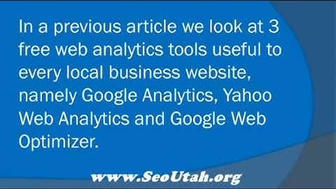 4 More Free Web Analytics Tools Every Local Business Website Should Use