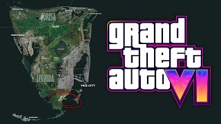 Gta 6 Satellite Map Shows How Big The State Of Leonida Is