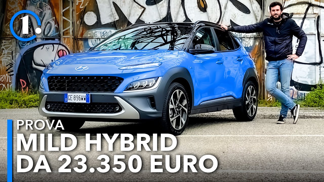 Hyundai Kona (2021) | COME VA e quanto costa la nuova MILD HYBRID - YouTube
