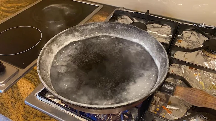 Salt Water Evaporation time lapse