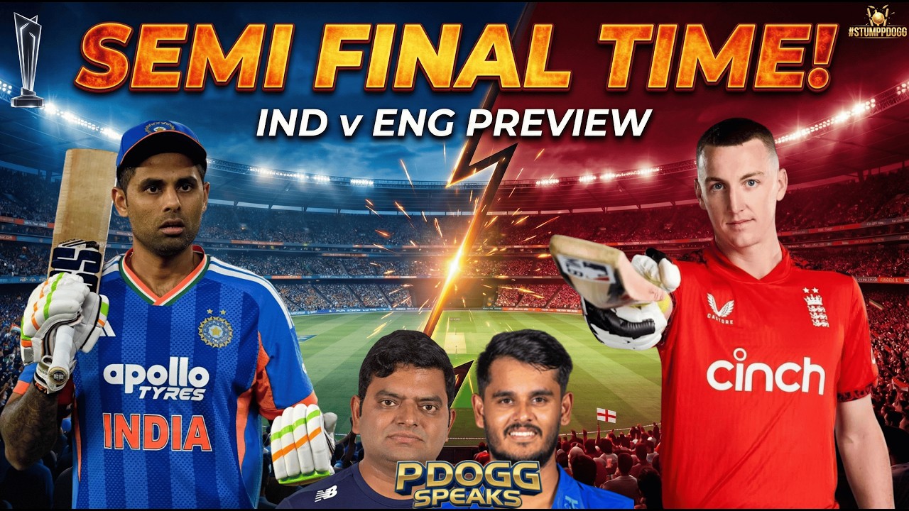 How India Can Beat England: IND vs ENG SEMI-FINAL: The Ultimate Clash of T20 Titans! | Pdoggspeaks
