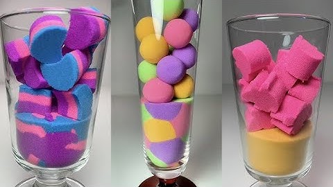 Soft Sounds, Smooth Colors | Deep Relaxation ASMR (Kinetic Sand, Color Mixing, Stress Relief)