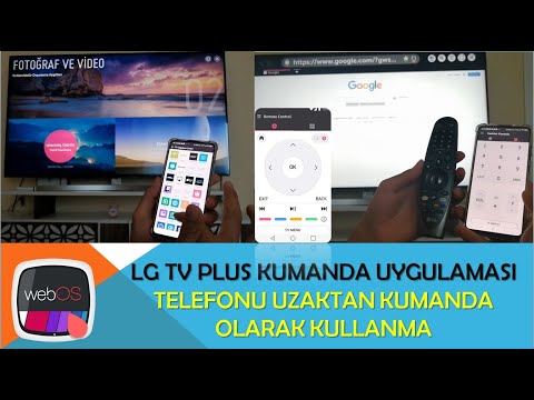 LG TV PLUS Kumanda Uygulaması | Telefonu Uzaktan Kumanda Olarak Kullanma | Remote Control Lg Tv Plus