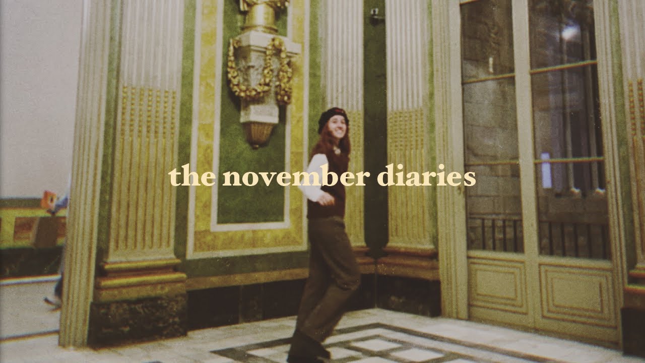 Diary Nov november diaries | autumn days, books, and daily life 💌 - YouTube