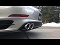 2014 Porsche 911 Turbo S with Fabspeed Exhaust Cold Start