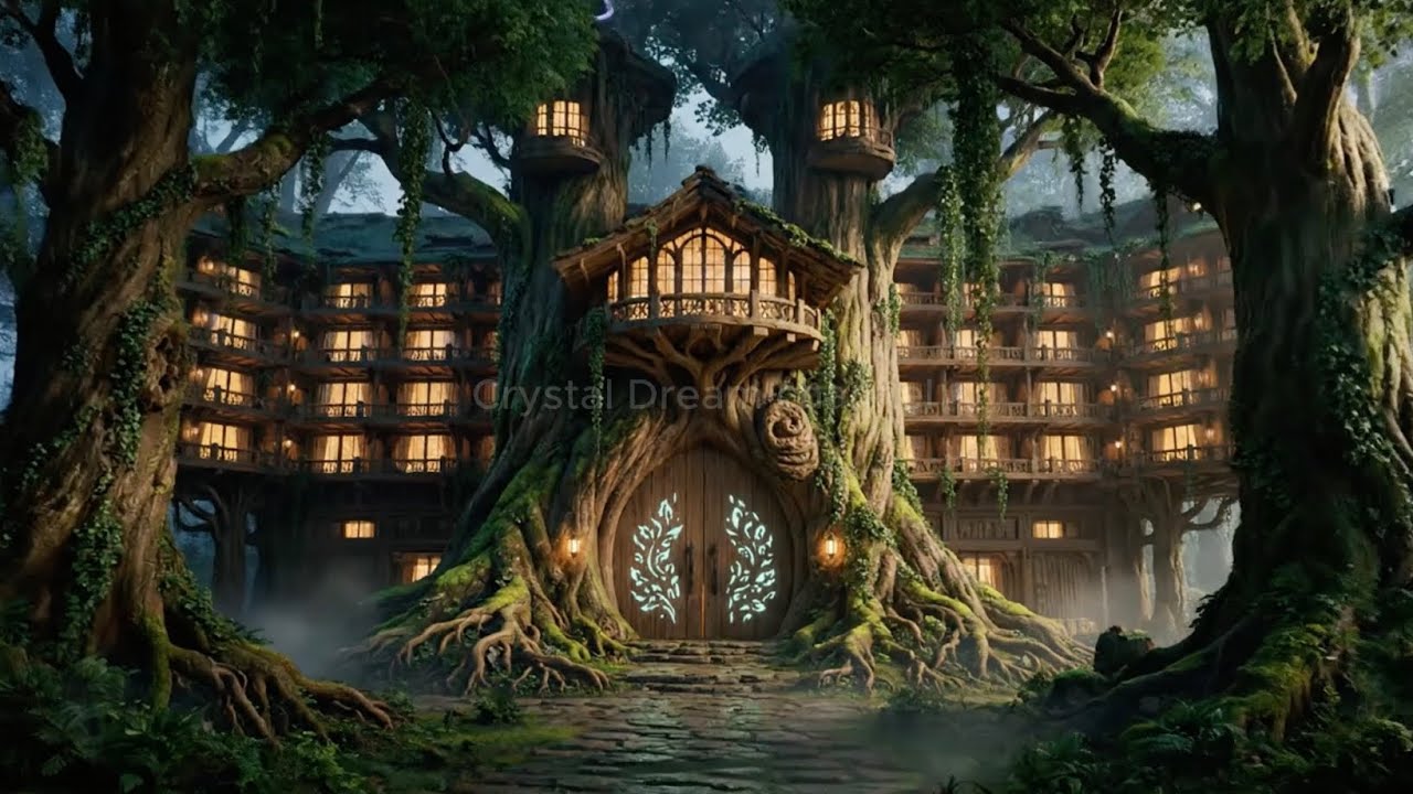 精霊の宿る神秘のホテルに宿泊してみた【AI幻想ホテル-part3】｜🧚Stayed at the Enchanted Hotel Where Spirits Dwell【AI Hotel】