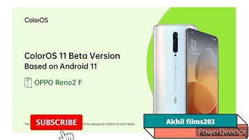 Android 11 : Oppo Reno 2F/2z ColorOS 11 Update  : Oppo Reno 2F/2z Android 11 Update : Android 11