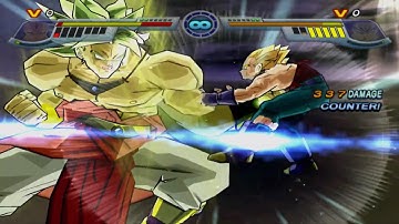 Vegeta (GT) VS Broly (CPU VS CPU) - Dragon Ball Z Infinite World
