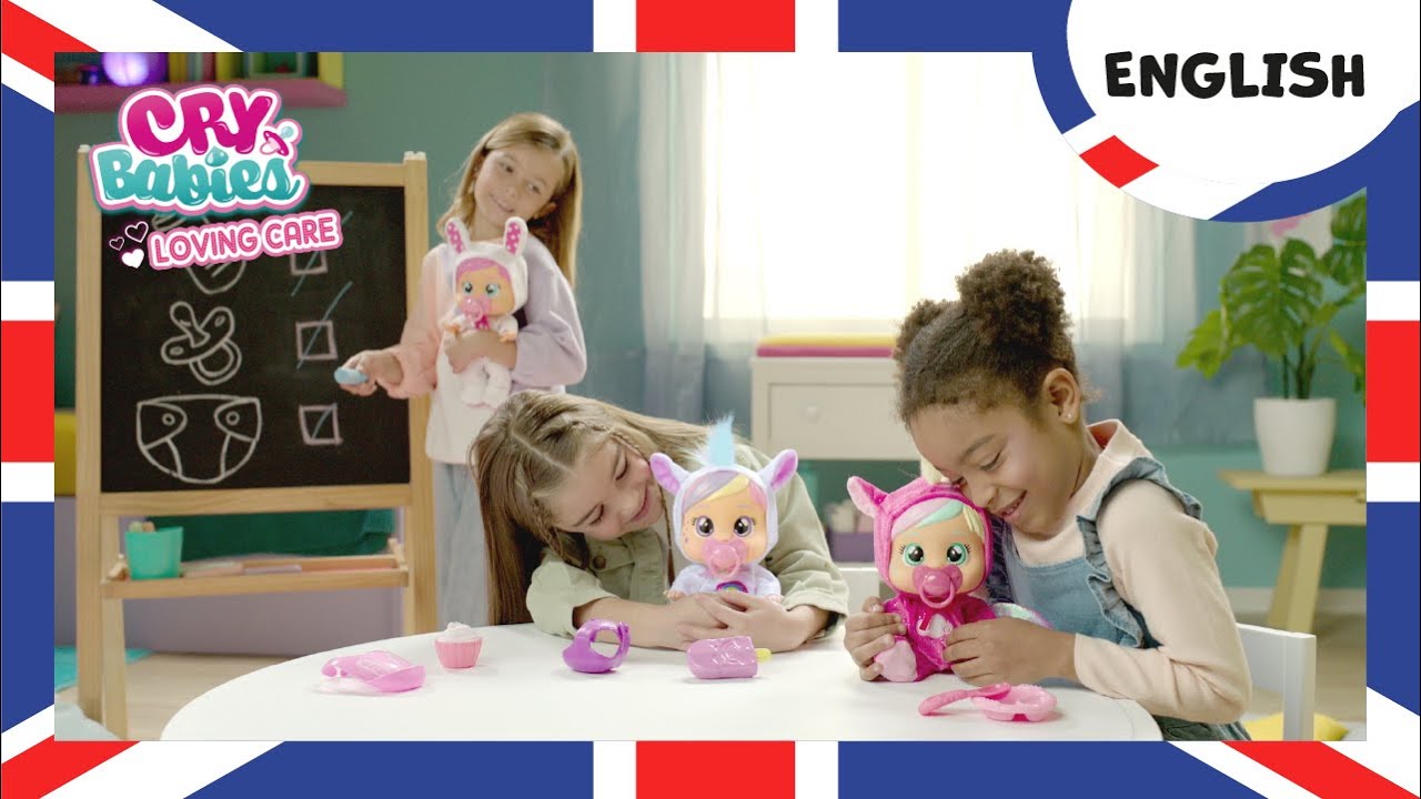 🥰 LOVING CARE 🥰 CRY BABIES 💧 TOYS for KIDS 🧸 Spot TV 🇬🇧 10"