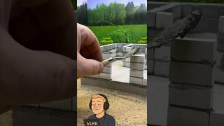 Satisfying Tiny House Build ASMR – Relaxing Construction Sounds 🏠🔨✨ #asmr #funny #construction