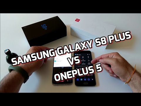 SAMSUNG GALAXY S8 PLUS VS ONEPLUS 5