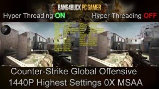 Full Intel 5930K Hyper Threading On VS Off 12 threads vs 6 Cores For Gaming News