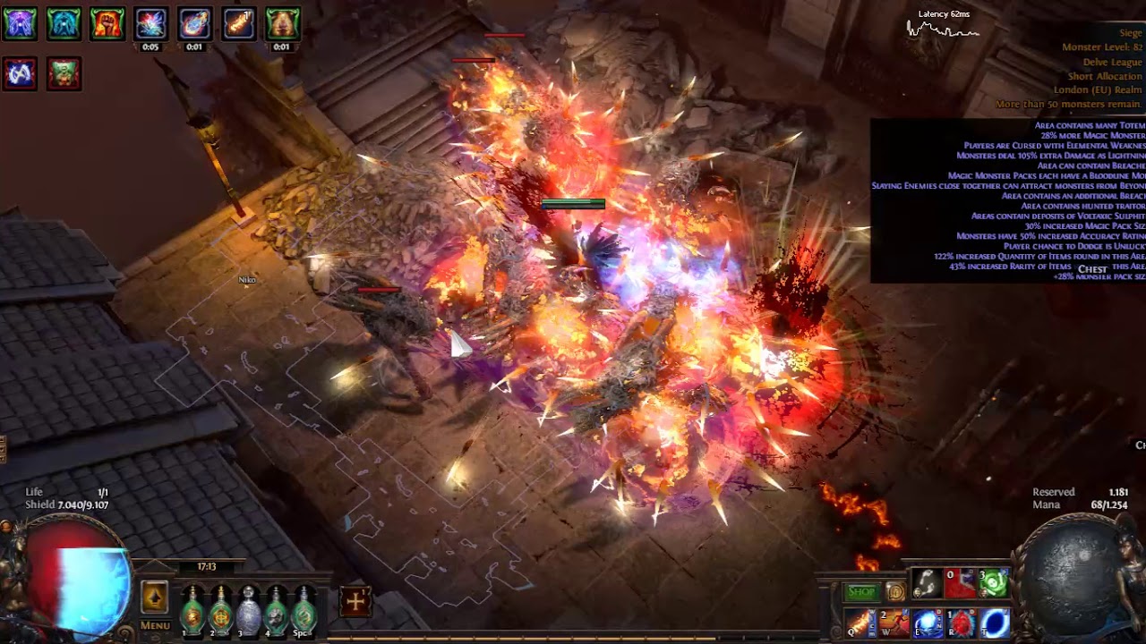 [3.4] Delve - Incinerate CwC T15 Double Beyond+Hunted Traitors+Breach