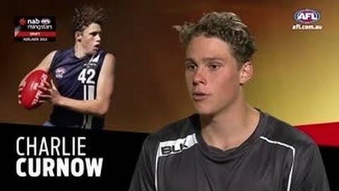 2015 NAB AFL Draft Trumps Charlie Curnow