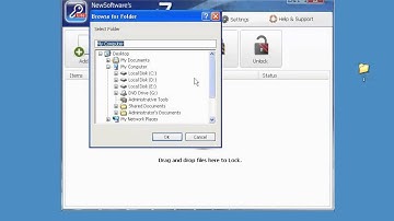 Folder Lock Lite video tutorial