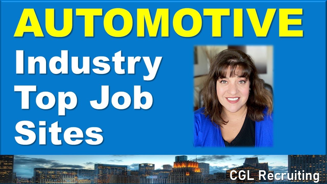 Top Automotive Industry Job Sites For Job Seekers YouTube