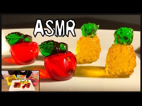 ASMR  4Dフルーツグミ　つむグミ　（咀嚼音/eating sounds）